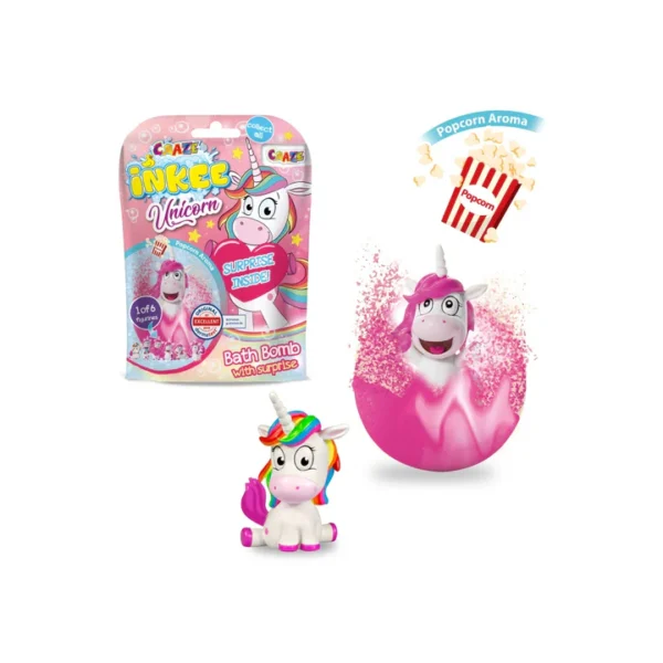 Craze-Bilă Efervescentă Inkee - Cu Surpriză Unicorn