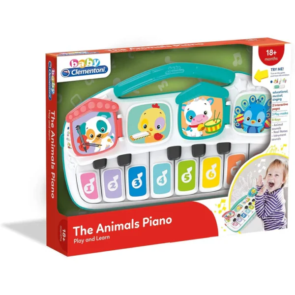 Clementoni-Pian interactiv cu animale